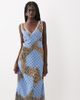 Miss Selfridge Miss Selfridge chiffon maxi dress in animal polka dot-MULTI - 1