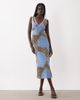 Miss Selfridge Miss Selfridge chiffon maxi dress in animal polka dot-MULTI - 2