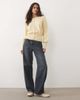 Miss Selfridge Miss Selfridge cinched waist cardigan in butter yellow - 2