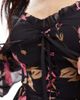 Miss Selfridge Miss Selfridge corset detail maxi dress in rose print-Multi - 3