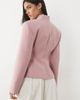 Miss Selfridge Miss Selfridge cropped collarless blazer-pink - 4