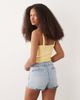 Miss Selfridge Miss Selfridge denim booty shorts in blue wash - 4