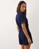 Miss Selfridge Miss Selfridge denim button up romper in indigo wash-Blue - 2