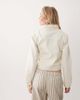 Miss Selfridge Miss Selfridge denim girlfriend jacket in ecru wash-White - 4