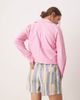 Miss Selfridge Miss Selfridge denim shorts in multicolored stripe - 3