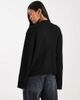 Miss Selfridge Miss Selfridge edge to edge cardigan in black-Gray - 4