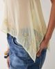 Miss Selfridge Miss Selfridge embellished cami top in buttermilk-Yellow - 3