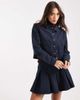 Miss Selfridge Miss Selfridge femme denim trucker jacket in navy wash - part of a set-Blue - 1