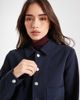 Miss Selfridge Miss Selfridge femme denim trucker jacket in navy wash - part of a set-Blue - 4