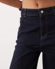 Miss Selfridge Miss Selfridge flare denim jean in indigo - part of a set-Blue - 2