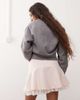 Miss Selfridge Miss Selfridge flippy mini skirt with bows in pink - 3