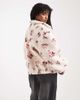 Miss Selfridge Miss Selfridge floral borg zip through jacket-Multi - 2