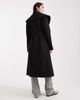 Miss Selfridge Miss Selfridge formal wrap coat in black - 4