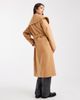 Miss Selfridge Miss Selfridge formal wrap coat in camel-Brown - 2