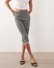 Miss Selfridge Miss Selfridge gingham capris in black and white - part of a set-Multi - 2