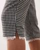Miss Selfridge Miss Selfridge gingham capris in black and white - part of a set-Multi - 4