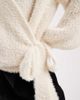 Miss Selfridge Miss Selfridge knit wrap bow detail sweater in cream-Yellow - 4