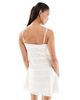 Miss Selfridge Miss Selfridge lace and ruffle detail mini dress in white - 2