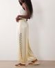 Miss Selfridge Miss Selfridge lace detail satin balloon pants-White - 1
