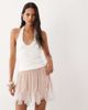 Miss Selfridge Miss Selfridge lace godet mini skirt in pink - part of a set - 2