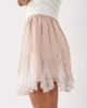 Miss Selfridge Miss Selfridge lace godet mini skirt in pink - part of a set - 4