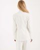 Miss Selfridge Miss Selfridge lace insert cinch blazer in ivory - part of a set-White - 2