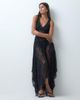 Miss Selfridge Miss Selfridge lace midi dress in black - 4
