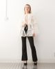 Miss Selfridge Miss Selfridge layered chiffon cape in ecru-White - 4