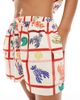 Miss Selfridge Miss Selfridge linen shorts in lobster print - part of a set-Multi - 2