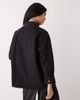 Miss Selfridge Miss Selfridge long sleeve easy denim shirt in black wash - 2