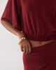 Miss Selfridge Miss Selfridge maxi skirt in plum - part of a set-Purple - 4