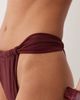 Miss Selfridge Miss Selfridge mix and match high leg bikini bottom in plum-Purple - 2
