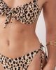 Miss Selfridge Miss Selfridge mix and match scrunchie bikini top in leopard-Multi - 2
