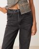 Miss Selfridge Miss Selfridge mom jeans in black wash - 3