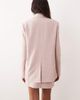 Miss Selfridge Miss Selfridge oversized blazer in pink - part of a set - 4