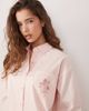 Miss Selfridge Miss Selfridge oversized shirt in pink stripes - part of a set-Multi - 3