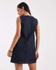 Miss Selfridge Miss Selfridge pinafore denim dress in indigo-Navy - 2