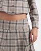 Miss Selfridge Miss Selfridge plaid pleated mini skirt - part of a set-Multi - 3