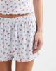 Miss Selfridge Miss Selfridge pointelle brunch print pajama shorts-Multi - 4
