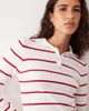 Miss Selfridge Miss Selfridge polo collar sweater in stripe set-MULTI - 3