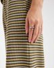 Miss Selfridge Miss Selfridge premium rib knit wide leg pants in stripes-Multi - 3