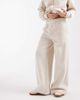 Miss Selfridge Miss Selfridge premium wide leg sweatpants in oatmeal - part of a set-Neutral - 2