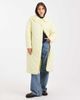 Miss Selfridge Miss Selfridge quilted maxi coat in buttermilk-Yellow - 1