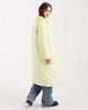 Miss Selfridge Miss Selfridge quilted maxi coat in buttermilk-Yellow - 3