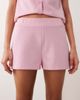Miss Selfridge Miss Selfridge ribbed shorts in pink - part of a set - 3