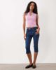 Miss Selfridge Miss Selfridge ribbed sleeveless keyhole top in mauve-pink - 2
