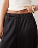 Miss Selfridge Miss Selfridge satin balloon pants in black - 3