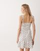 Miss Selfridge Miss Selfridge shirred cami mini dress in polka dots-Multi - 4
