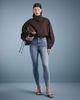 Miss Selfridge Miss Selfridge skinny jeans in dirty wash-Blue - 3