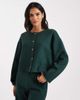 Miss Selfridge Miss Selfridge soft rib cardigan in forest green - 1